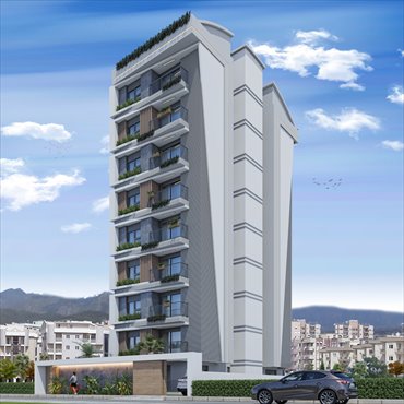 Nowoczesne 50 m² z tarasem i inteligentnym domem mieszkanie Antalya, Yıldız, Muratpaşa, Antalya