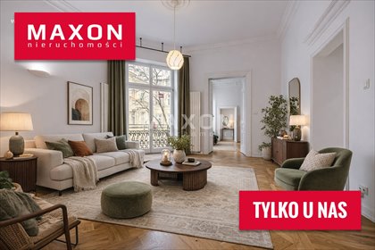 Ekskluzywne 99,3 m² w zabytkowej kamienicy Ujazdowskie mieszkanie Warszawa, Śródmieście, al. Aleje Ujazdowskie