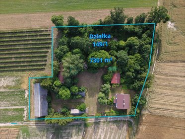 Urokliwe siedlisko 90 m² z dużą działką i zabudowaniami dom Wojnów