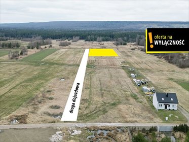 działka na sprzedaż 1062m2 działka Wilków, Łysogórska