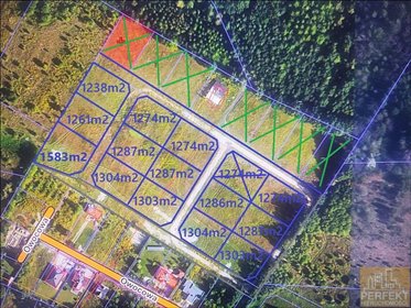 działka na sprzedaż 1303m2 działka Nikielkowo, Nikielkowo, Owocowa