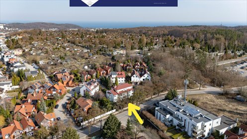 Dwupoziomowe mieszkanie z ogrodem i kominkiem w Gdyni mieszkanie Gdynia, Mały Kack, Spokojna