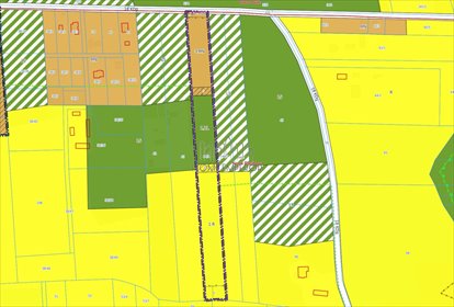 Do sprzedania działka 13 300 m² w Nowych Raciborach działka Nowe Racibory, Graniczna