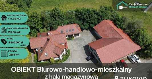 Atrakcyjny lokal z magazynem, inwestycja w Żukowie lokal użytkowy Żukowo, Kościerska