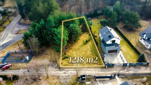 działka na sprzedaż 1218m2 działka Rakownia, Zacisze