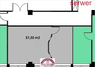 Wynajmę nowoczesny lokal biurowy 37 m² na Mokotowie lokal użytkowy Warszawa, Mokotów
