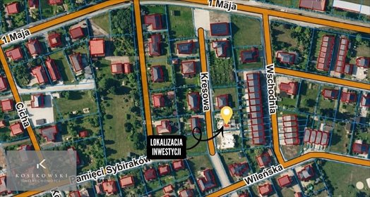 Dom bliźniak z ogrodem i garażem w Namysłowie dom Namysłów, Kresowa
