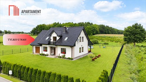 Sprzedam nowoczesny dom 190 m² z dużym ogrodem w Czarne Małe dom Czarne Małe