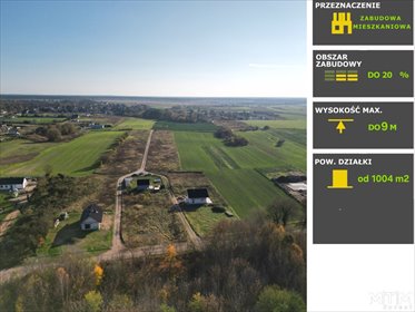 działka na sprzedaż 1004m2 działka Moryń