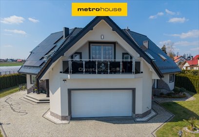 Polecam luksusową rezydencję 400 m² z antresolą i kominkiem dom Kruszyn, Kasztanowa