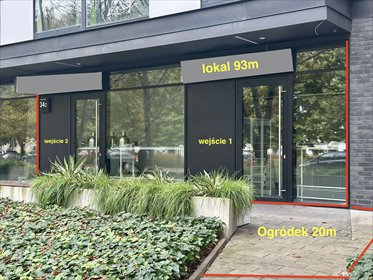 lokal użytkowy na wynajem 93m2 lokal użytkowy Wrocław, Księcia Witolda