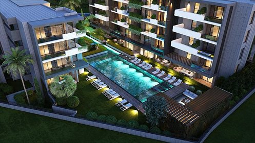 Luksusowy apartament 132 m² z basenem w Kuşadası mieszkanie İkiçeşmelik, İkiçeşmelik, Kuşadası, Aydın