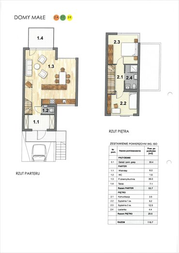 dom na sprzedaż 76m2 dom Kraków, Zwierzyniec, Pylna