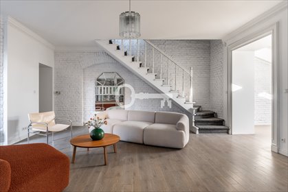 Dwupoziomowy apartament z tarasem i windą w sercu Warszawy mieszkanie Warszawa, Śródmieście Południowe, Mokotowska