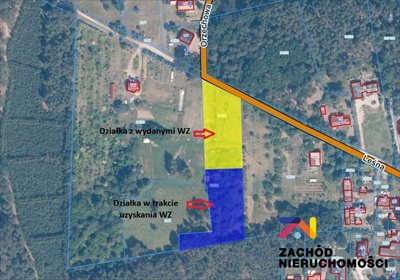Działka 3001 m² z warunkami zabudowy w Droszkowie. działka Droszków