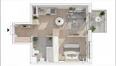 mieszkanie na sprzedaż 39m2 mieszkanie Kraków, Portowa