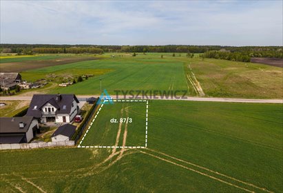 działka na sprzedaż 1044m2 działka Lubichowo