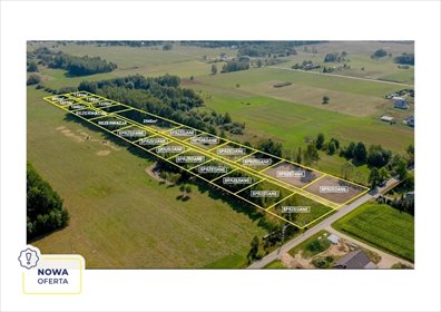 działka na sprzedaż 2540m2 działka Łubniki