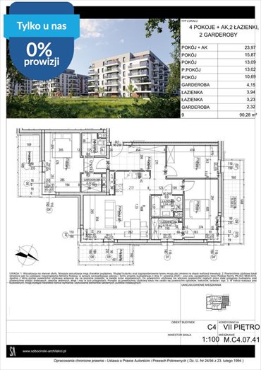 Przestronne 4-pokojowe mieszkanie z 3 balkonami i widokiem na Wisłę mieszkanie Bydgoszcz, Fordon, Fordońska