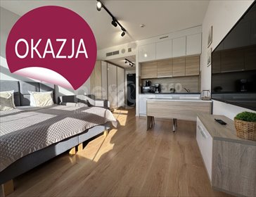 Polecam inwestycyjny apartament 26,54 m² z pełnym wyposażeniem mieszkanie Wrocław