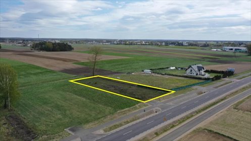 Działka inwestycyjna 1602 m2 przy drodze asfaltowej działka Śniadowo, Szosowa