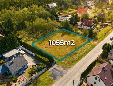 działka na sprzedaż 1055m2 działka Mieściska