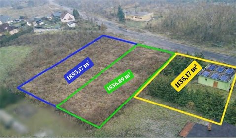 działka na sprzedaż 1853m2 działka Grabowo
