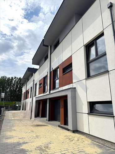Nowoczesny dom 138 m2 z tarasem i garażem w Wawrze dom Warszawa, Wawer