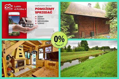 Urokliwy domek 25 m² z tarasem, kominkiem i garażem dom Nowy Orzechów