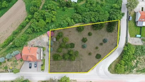 Działka 2380 m² pod dom lub biznes w Gajewie. działka Gajewo, Leśna