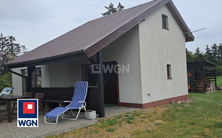 Urokliwy domek nad jeziorem z dużą działką i tarasem dom Blizno, Blizno, Blizno