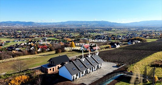 Ekskluzywne segmenty z panoramicznym widokiem w Biczyce Dolne dom Biczyce Dolne