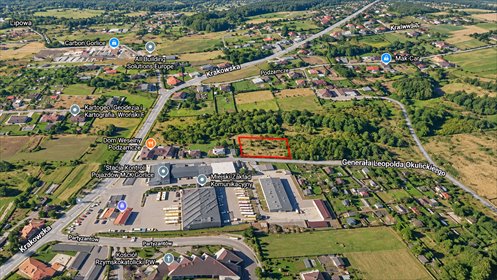 Działka budowlana 1570 m² w Gorlicach – idealna pod dom! działka Gorlice