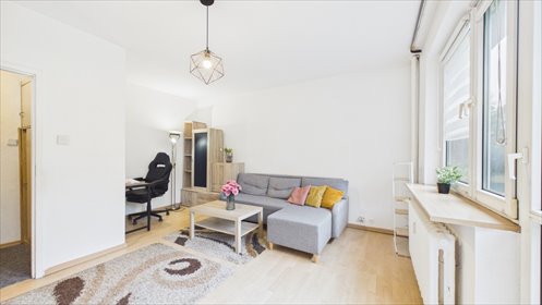 Do sprzedania przestronne 31 m² z widokiem na zieleń mieszkanie Warszawa, Mokotów, Stegny, Kaspijska
