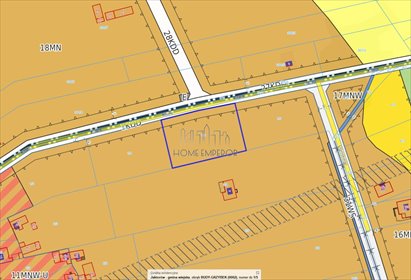 Działka 2300 m² pod zabudowę jednorodzinną - polecam! działka Budy-Grzybek, Nowowiejskiego