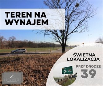 Teren usługowy 4077 m² przy DK39 w Namysłowie - zapraszam działka Namysłów, Brzeska
