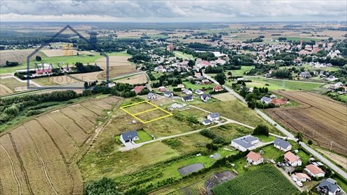 Działka budowlano-usługowa w Kisielicach - spokojne osiedle. działka Kisielice