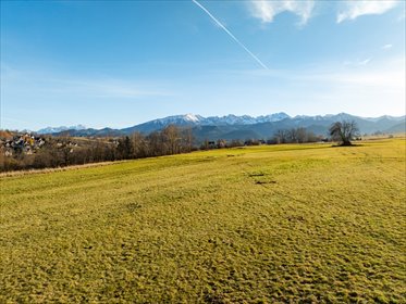 Działka rolna z panoramicznym widokiem na Tatry, 855 m² działka Zakopane, Wojdyły