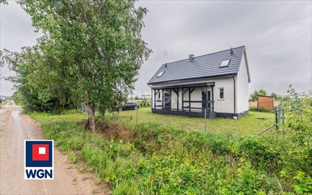 Nowoczesny dom dwulokalowy blisko morza, 92 m2 dom Sławoszyno, Księżycowa