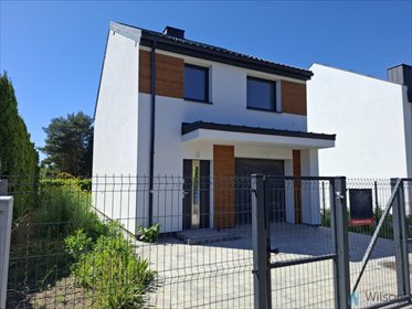 Na sprzedaż nowoczesny dom 143 m² w Łomiankach Dziekanów Leśny dom Łomianki, Dziekanów Leśny, Bajkowy