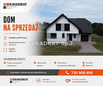 Przestronny dom z dużą działką i kominkiem w Grabowie dom Grabów nad Prosną