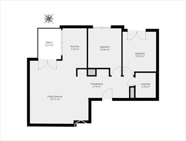 mieszkanie na sprzedaż 67m2 mieszkanie Parzniew, Działkowa