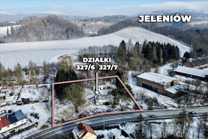 Działka 3921 m² z potencjałem inwestycyjnym, uzbrojona działka Jeleniów