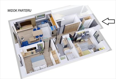 mieszkanie na sprzedaż 58m2 mieszkanie Porosły