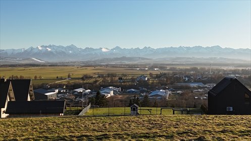 Działka 1080 m² z widokiem na Tatry i lasem działka Nowy Targ