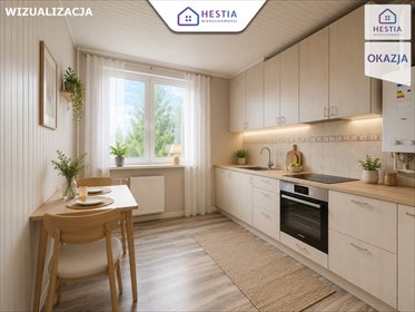 Jasne mieszkanie 41,3 m² z potencjałem w Barwicach - zapraszam mieszkanie Barwice, Zwycięzców