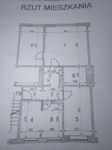 3-pokojowe mieszkanie do remontu, blisko centrum i parków mieszkanie Kraków, osiedle Strusia