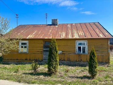 Urokliwe siedlisko 2200 m² z domem i stodołą dom Majdan Mętowski