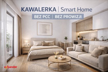 Nowoczesne 1 pokój z aneksem, hala garażowa, Smart Home mieszkanie Poznań, Klemensa Janickiego