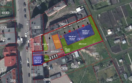 Zapraszam do zakupu działki 1806 m² pod inwestycję w Stargardzie działka Stargard, Wojska Polskiego